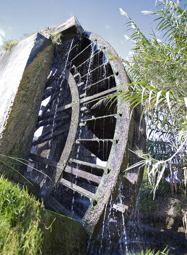 paisajes559noria inclinada