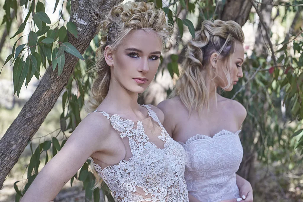 104 imagen fotos de campaña de peinados de novia para anna romero con Alaia y Maria de ciao models