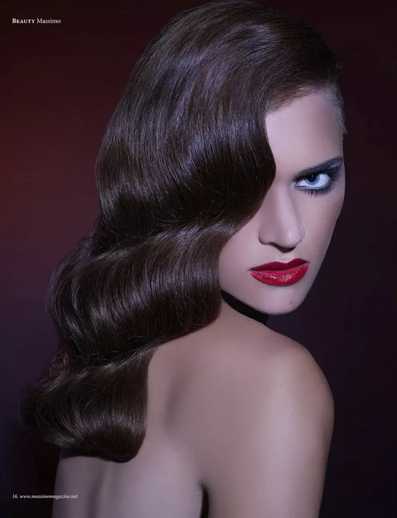 12 editorial 1x06 massimo magazine realizada con Larisa Abrudan, maquillaje de Toñi LIllo y peinados de Anna Romero