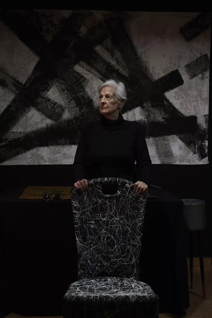 59 imagen expo open estudio con la pintora alicantina Elvira Pizano en el estudio de Juanjo Hernandez